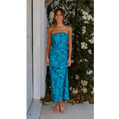 Print Sexy Fashion Maxi Dress