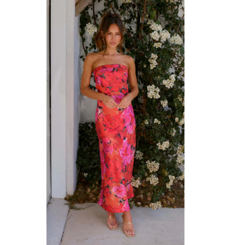Print Sexy Fashion Maxi Dress