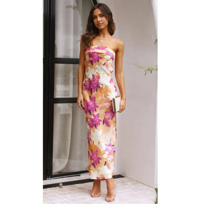 Print Sexy Fashion Maxi Dress