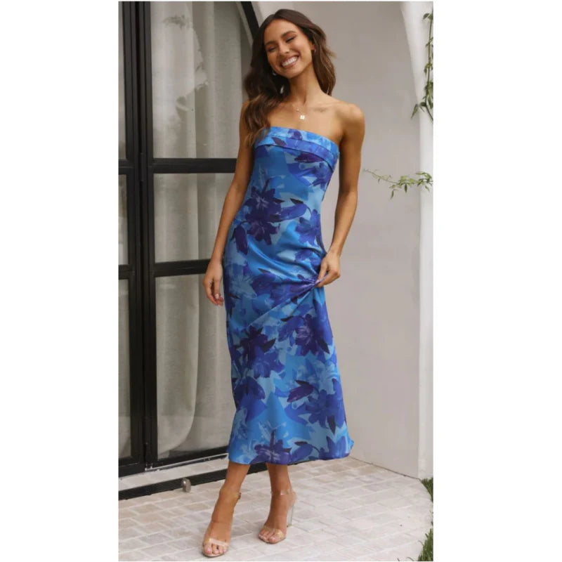 Print Sexy Fashion Maxi Dress